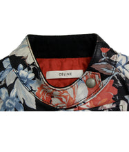 Load image into Gallery viewer, Celine Resort SS´12 Floral Leather Biker Jacket