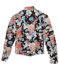 Load image into Gallery viewer, Celine Resort SS´12 Floral Leather Biker Jacket