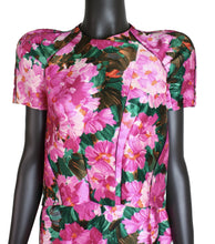 Load image into Gallery viewer, Balenciaga by Nicolas Ghesquiere Spring RTW ´08 Floral Silk Set