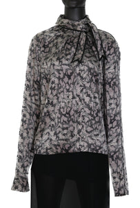 Viktor & Rolf's Modern Silk Blouse