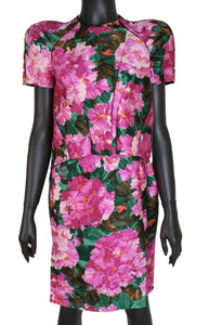 Balenciaga by Nicolas Ghesquiere Spring RTW ´08 Floral Silk Set