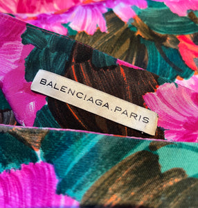 Balenciaga by Nicolas Ghesquiere Spring RTW ´08 Floral Silk Set