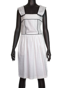 Viktor & Rolf White Cotton Midi Dress