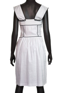 Viktor & Rolf White Cotton Midi Dress